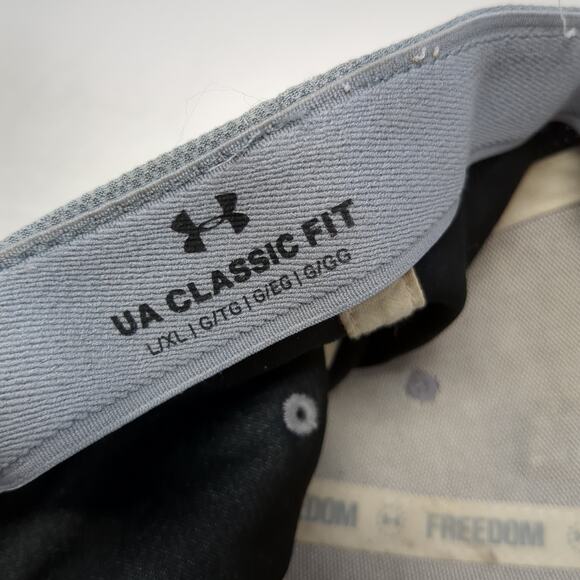 Under Armour U.S. Flag Fitted Baseball Cap Gray XL Embroidered Classic Fit - Picture 9 of 9